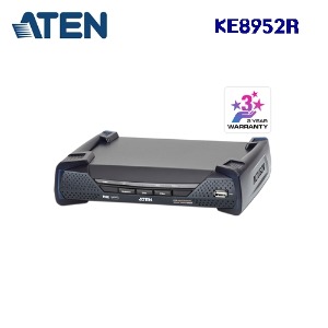 에이텐 HDMI KVM Over IP 연장기 KE8952R PoE 지원